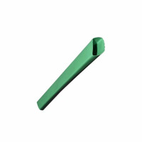 Heat shrink tube PE15 Ø22 mm, green, 1 m LuminaLED