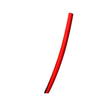 Heat shrink tube PE22 Ø70 mm, red, 1 m LuminaLED