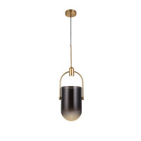 Lustra Led JH-288 D18x30cm, 5W, Metal+Glass, Smoke Gray