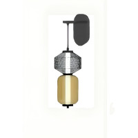 Aplica LED 13W 3000K Fumuriu+Chihlimbar HN5335 Luminaled