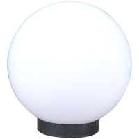 Garden lantern PMMA, D300, white, LuminaLED