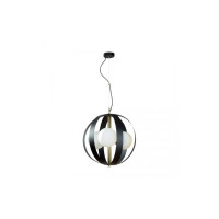 Lustra 1137 NELA 3xE14 max 40W negru+alb ZUMALINE