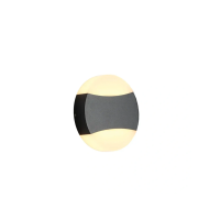 Aplica LED MK/SG-F880 2*6W 3000K negru IP54 LuminaLED