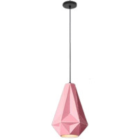  Lustra JH-33 D21xH29 cm, 1xE27, metal, roz, LuminaLED