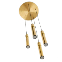 Lustra JH-570 D30x6xH36cm,G9x5, Metal,Gold