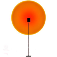 Floor lamp SG-1068-F 15×15×160 cm, orange, LuminaLED
