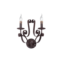 Aplica V1100/2AхE14 max 40W 35x35x25cm negru LuminaLED