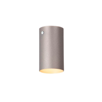 Spot aplicat V4640-2/1PLxGU10 max20W 10x6x6cm argint LuminaLED