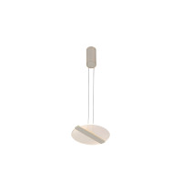 Lustră LED FS-048-D270, 16W, 3000K, Ø270, argintiu, LuminaLED
