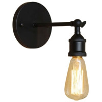 Wall Lamp JH-551 12x22x10 cm, E27/1, Metal, Black 