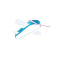 LED Ceiling Light SG-349 Feather Plane, D650x60 mm, 40W, 6000K, LuminaLED