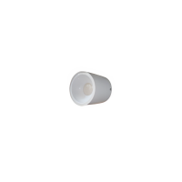 Spot aplicat ERK2801, MR16, 1xGU10 max 20W 60x100mm rotund alb+alb ERKLED