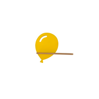 Aplica LED BALLOON 5W 4000K fara intrerup. golden CANDELLUX