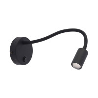LED wall light LAGOS 3W 2700K 660lm black TK-LIGHT
