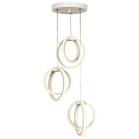 LED Chandelier SEZEN 3x24W 4000K white Begusa
