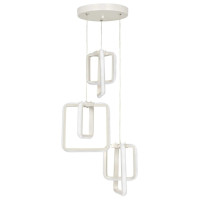 Lustră LED FERAH 3x24W 4000K alb Begusa