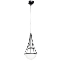 Chandelier LAPIS 1xE27 Max 60W black+white Begusa