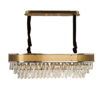 Chandelier CARLİNO Elipsa, D850xL780 mm, gold, Begusa