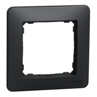 Single anthracite frame SDD314801 Sedna Noua Schneider 