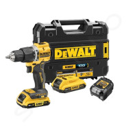 Mașina de găurit/înșurubat cu percuție pe acumulator Dewalt DCD100YD2T 