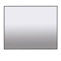 Bathroom mirror Bayro Modern, 800x650 mm, anthracite