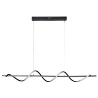 LED Chandelier 68W 4000K L1200 Matte Black DL 10531P Luminaled