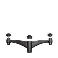 Consolă MIDIPILAR 1L, 470 mm, negru, Fumagalli