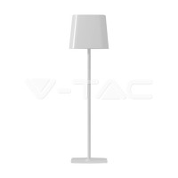 LED table lamp 5W, 3000–6000K, IP65, with battery, dimmable, white