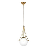 Chandelier LAPIS 1xE27 Max 60W honey + white Begusa