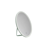 LED mirror 6010, touch, dimmer, green, 18x24 cm.