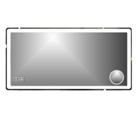 LED mirror 6112/6080F, 60x80 cm, touch, 3chrome, dimmable, LuminaLED