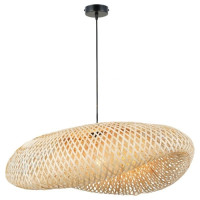 MALAGA 07 Pendant Light 1xE27 Black LUCEA