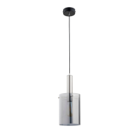 Lustra CALENA-LB 1xE27 max 60W, argintie, ALFA