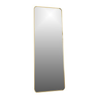 Mirror on stand 170x55 cm, gold