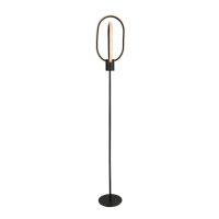 LED Floor Lamp GOKTUG 1x36W 4000K Black LuminaLED