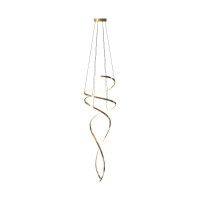 LED Chandelier MD3127-2M-3GT COCO 68W 8000Lm 3000-6000K gold ZUMALINE