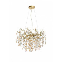 Chandelier MD4115-1-EGN CINDY 10xG9 max 40W gold ZUMALINE