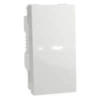 Intrerupator revenire 10A 1m alb NU310618 Unica Studio