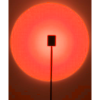 Lampadar SG-1068-F 15*15*160cm,Red Color LuminaLED