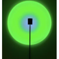Lampadar SG-1068-G 15*15*180cm,Green Color LuminaLED
