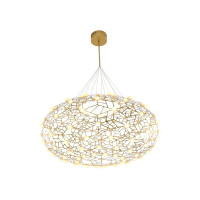 Lustra LED JH-808-100 126/75W 1m Inox Argintiu
