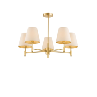 ASTRIT chandelier 5xE14 max 40W gold, ALFA