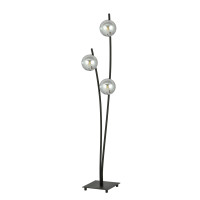 Floor lamp HUNTER LP3 3xE14 black + graphite EMIBIG
