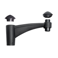 Sistem consolă MIDIPILAR 1L, 470 mm, negru, Fumagalli