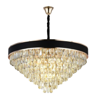 Lustra CARLINO, D65×L95 cm, crom, Begusa