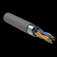 ITK Cablu SPD F/UTP, Cat.5E 4p solid PVC 305m gri IEK