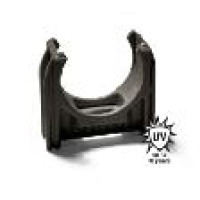 Clipsa euro pu fixare teava D25, (100buc) negru, SCHNABL