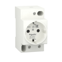 PRIZA DE SINA DIN 35 iPC 16A 2P+ PE SCHNEIDER