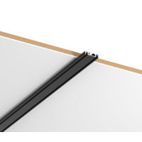 Sina Magnetica incorporat Ultra Thin 1 m W67*H35mm  NEGRU