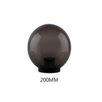 Felinar de gradina PMMA SG-250-B Smoky Gray LuminaLED